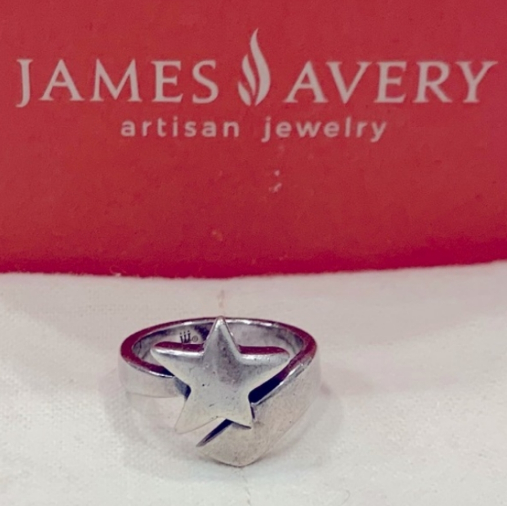 James Avery Retired Shooting Star Ring